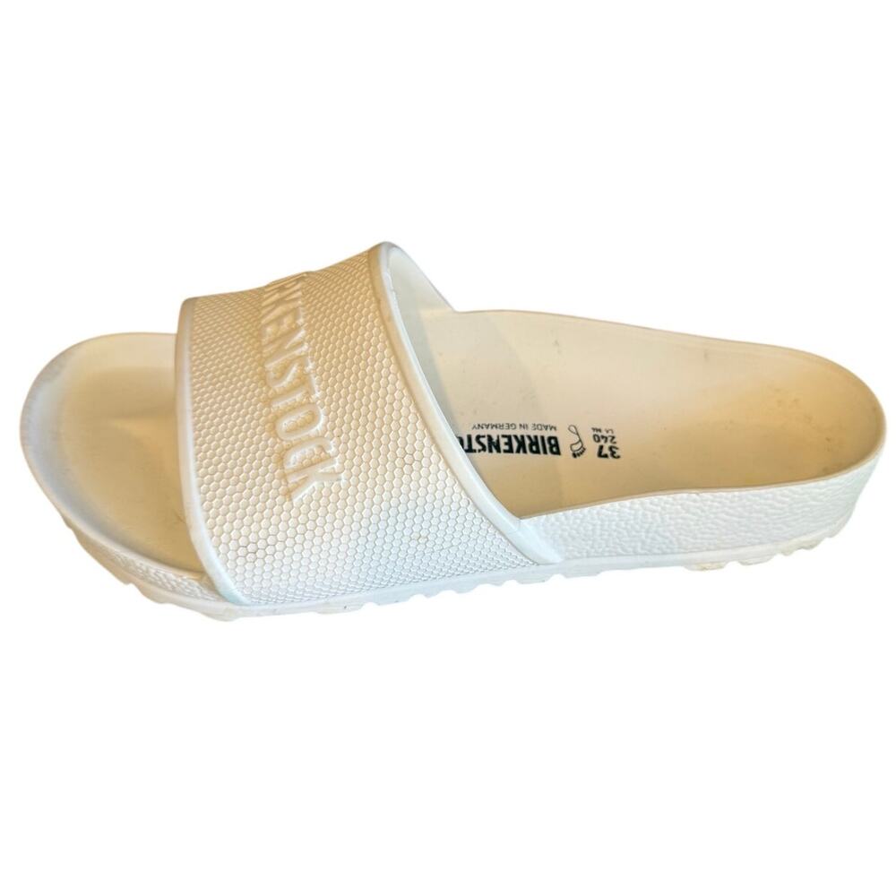 Birkenstock Barbados EVA Slide Sandals White 37